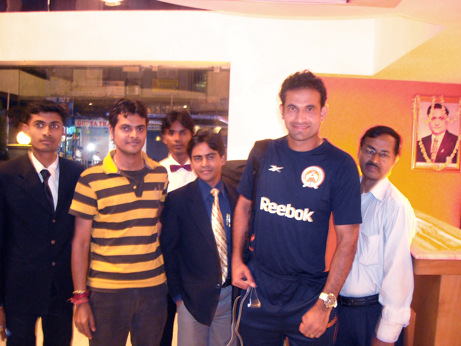 Cricket Star Irfan Pathan stayed at Mayur Residency, Kolkata