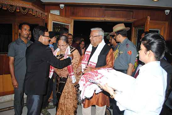Hon'ble Governor of Assam Visited Mayur Hotel Guwahati for Dinner